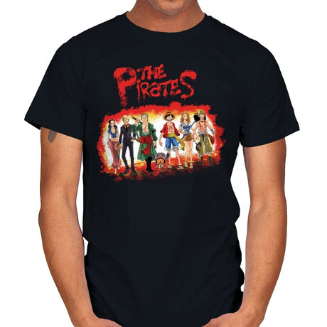 The Straw Hat Pirates - Mens T-Shirts RIPT Apparel Small / Black
