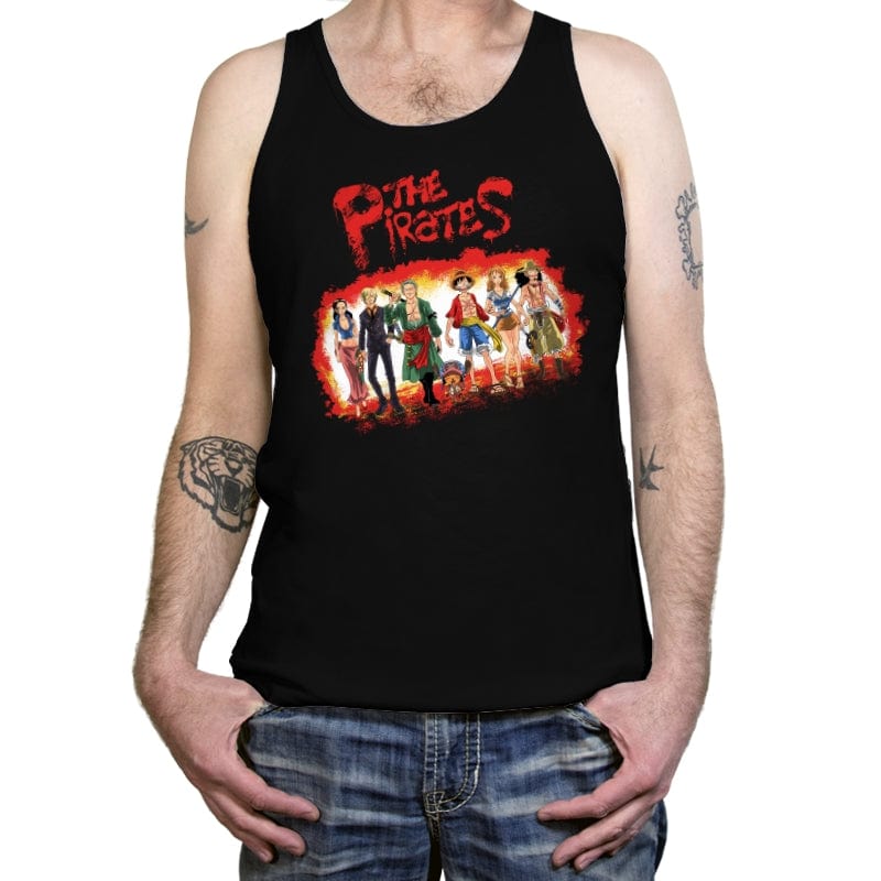 The Straw Hat Pirates - Tanktop Tanktop RIPT Apparel X-Small / Black