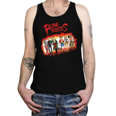 The Straw Hat Pirates - Tanktop Tanktop RIPT Apparel X-Small / Black