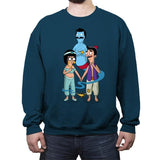 The Street Rat of Wonder Wharf - Crew Neck Sweatshirt Crew Neck Sweatshirt RIPT Apparel