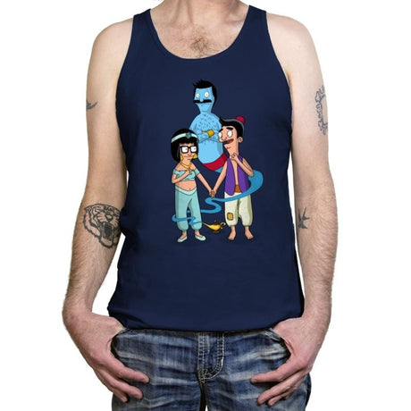 The Street Rat of Wonder Wharf - Tanktop Tanktop RIPT Apparel X-Small / Navy