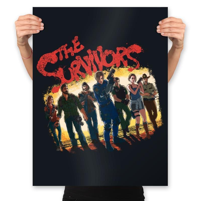 The Strong Survivors - Prints Posters RIPT Apparel 18x24 / Black