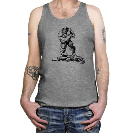 The Strongest of All Time - Tanktop Tanktop RIPT Apparel