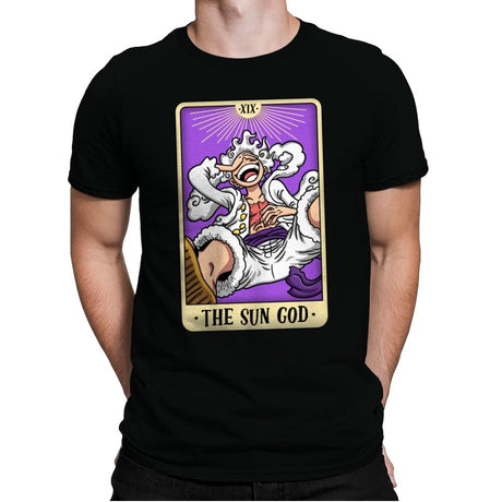 The Sun God - Mens Premium T-Shirts RIPT Apparel Small / Black