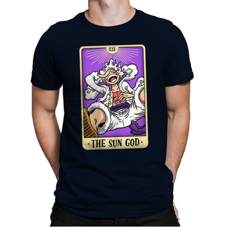 The Sun God - Mens Premium T-Shirts RIPT Apparel Small / Midnight Navy