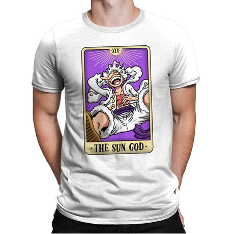 The Sun God - Mens Premium T-Shirts RIPT Apparel Small / White