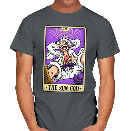The Sun God - Mens T-Shirts RIPT Apparel Small / Charcoal