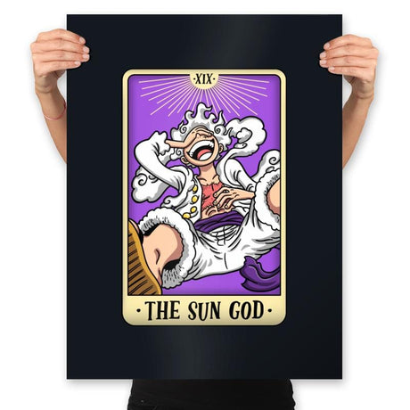 The Sun God - Prints Posters RIPT Apparel 18x24 / Black