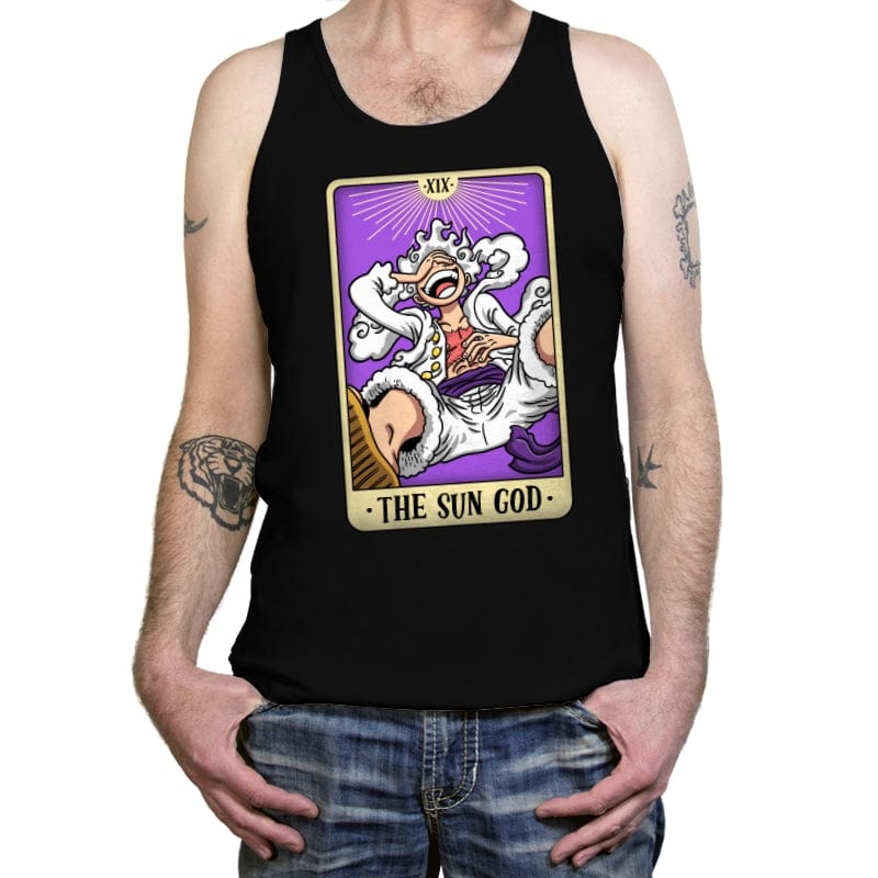 The Sun God - Tanktop Tanktop RIPT Apparel X-Small / Black