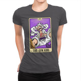 The Sun God - Womens Premium T-Shirts RIPT Apparel Small / Heavy Metal