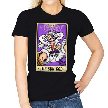 The Sun God - Womens T-Shirts RIPT Apparel Small / Black
