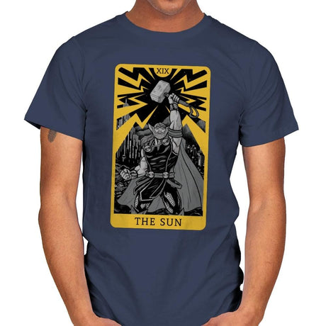 The Sun - Mens T-Shirts RIPT Apparel Small / Navy