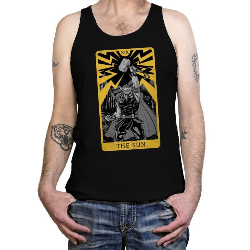 The Sun - Tanktop Tanktop RIPT Apparel X-Small / Black