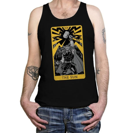 The Sun - Tanktop Tanktop RIPT Apparel X-Small / Black