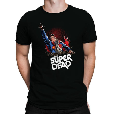 The Super Dead - Mens Premium T-Shirts RIPT Apparel Small / Black