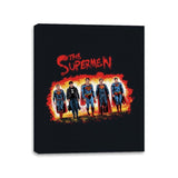 The Supermen - Canvas Wraps Canvas Wraps RIPT Apparel 11x14 / Black