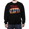 The Supermen - Crew Neck Sweatshirt Crew Neck Sweatshirt RIPT Apparel Small / Black