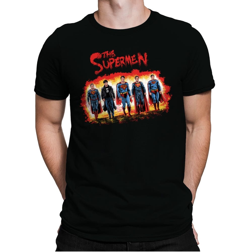The Supermen - Mens Premium T-Shirts RIPT Apparel Small / Black