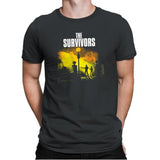 The Survivors Exclusive - Dead Pixels - Mens Premium T-Shirts RIPT Apparel Small / Heavy Metal