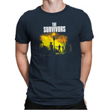 The Survivors Exclusive - Dead Pixels - Mens Premium T-Shirts RIPT Apparel Small / Indigo