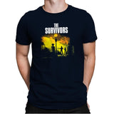 The Survivors Exclusive - Dead Pixels - Mens Premium T-Shirts RIPT Apparel Small / Midnight Navy