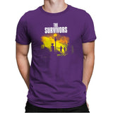 The Survivors Exclusive - Dead Pixels - Mens Premium T-Shirts RIPT Apparel Small / Purple Rush