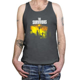 The Survivors Exclusive - Dead Pixels - Tanktop Tanktop RIPT Apparel X-Small / Asphalt