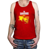 The Survivors Exclusive - Dead Pixels - Tanktop Tanktop RIPT Apparel X-Small / Red