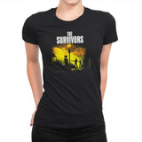 The Survivors Exclusive - Dead Pixels - Womens Premium T-Shirts RIPT Apparel Small / Black