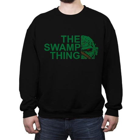 The Swamp Face - Crew Neck Sweatshirt Crew Neck Sweatshirt RIPT Apparel