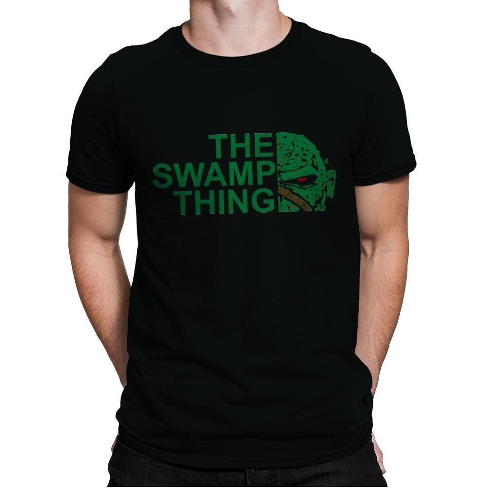 The Swamp Face - Mens Premium T-Shirts RIPT Apparel Small / Black