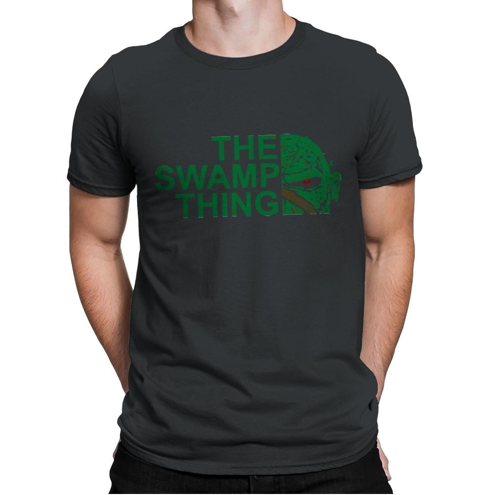 The Swamp Face - Mens Premium T-Shirts RIPT Apparel Small / Heavy Metal