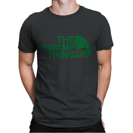 The Swamp Face - Mens Premium T-Shirts RIPT Apparel Small / Heavy Metal