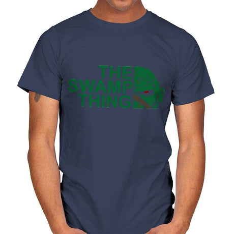 The Swamp Face - Mens T-Shirts RIPT Apparel Small / Navy