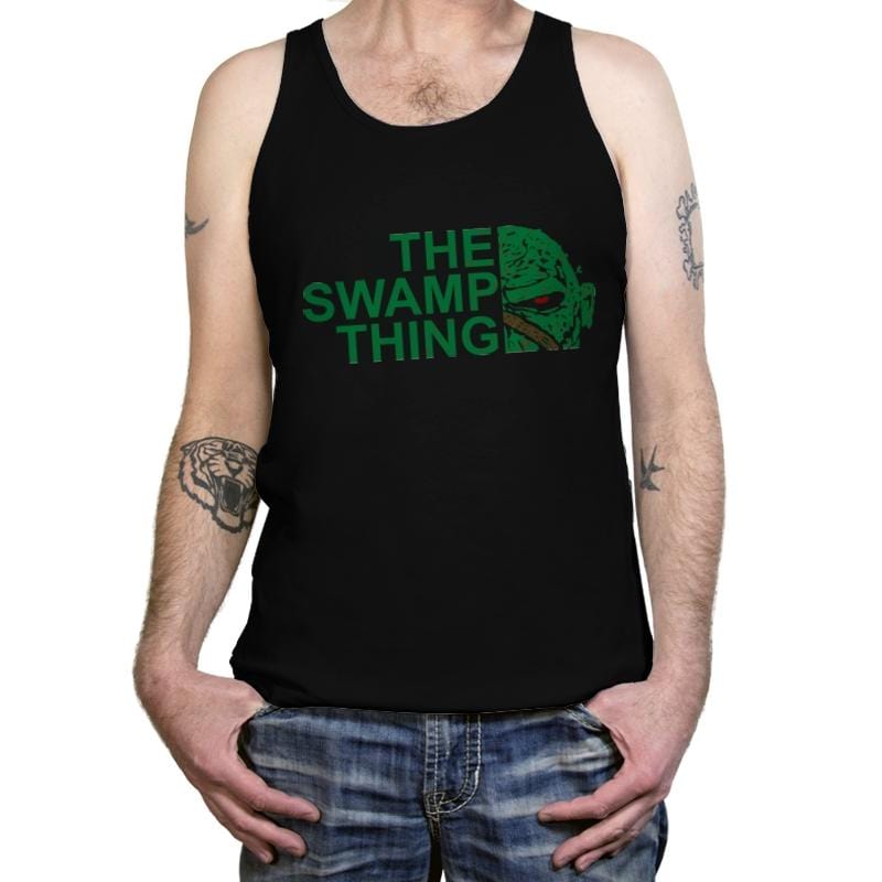 The Swamp Face - Tanktop Tanktop RIPT Apparel X-Small / Black