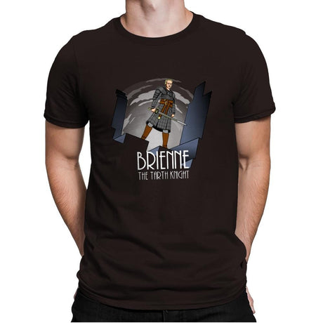 The Tarth Knight - Mens Premium T-Shirts RIPT Apparel Small / Dark Chocolate