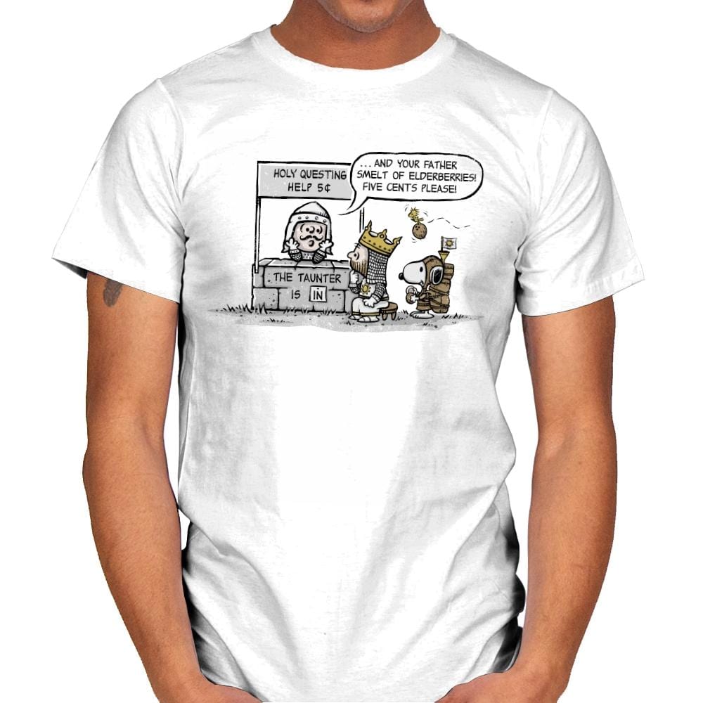 The Taunter is IN - Mens T-Shirts RIPT Apparel Small / White