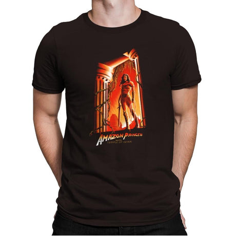 The Temple of Herra Exclusive - Wonderful Justice - Mens Premium T-Shirts RIPT Apparel Small / Dark Chocolate