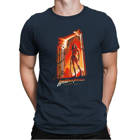 The Temple of Herra Exclusive - Wonderful Justice - Mens Premium T-Shirts RIPT Apparel Small / Indigo