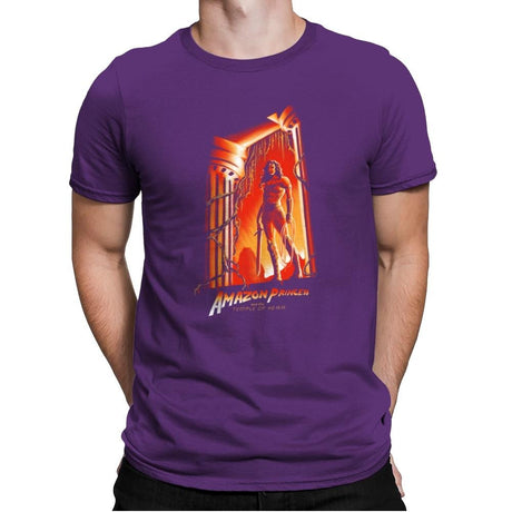 The Temple of Herra Exclusive - Wonderful Justice - Mens Premium T-Shirts RIPT Apparel Small / Purple Rush