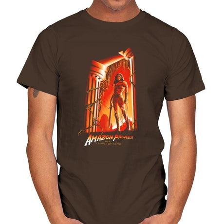 The Temple of Herra Exclusive - Wonderful Justice - Mens T-Shirts RIPT Apparel Small / Dark Chocolate