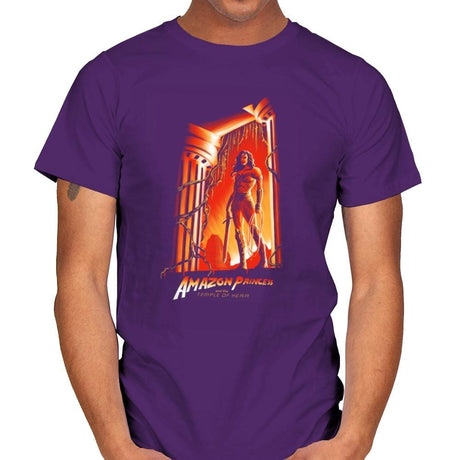 The Temple of Herra Exclusive - Wonderful Justice - Mens T-Shirts RIPT Apparel Small / Purple