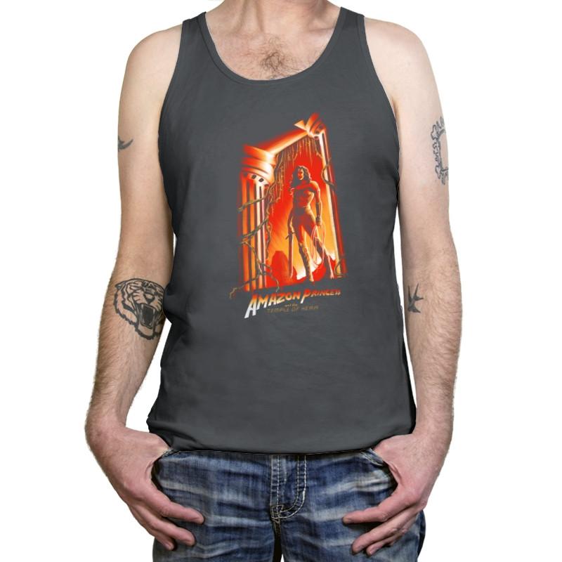 The Temple of Herra Exclusive - Wonderful Justice - Tanktop Tanktop RIPT Apparel X-Small / Asphalt