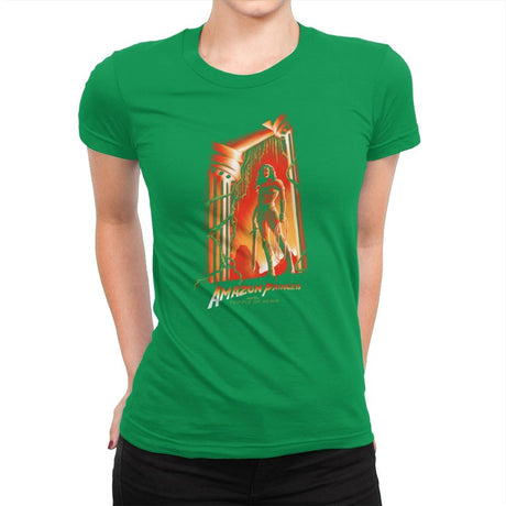 The Temple of Herra Exclusive - Wonderful Justice - Womens Premium T-Shirts RIPT Apparel Small / Kelly Green