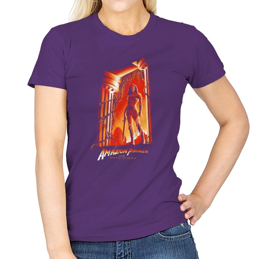 The Temple of Herra Exclusive - Wonderful Justice - Womens T-Shirts RIPT Apparel Small / Purple