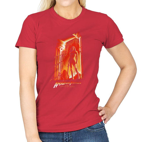 The Temple of Herra Exclusive - Wonderful Justice - Womens T-Shirts RIPT Apparel Small / Red