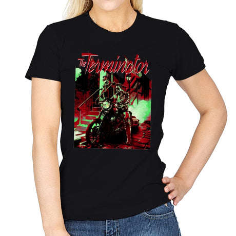 The Terminator - Womens T-Shirts RIPT Apparel Small / Black
