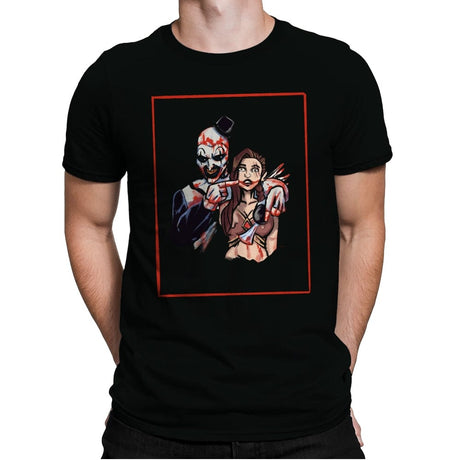 The Terrifying Joke - Mens Premium T-Shirts RIPT Apparel Small / Black