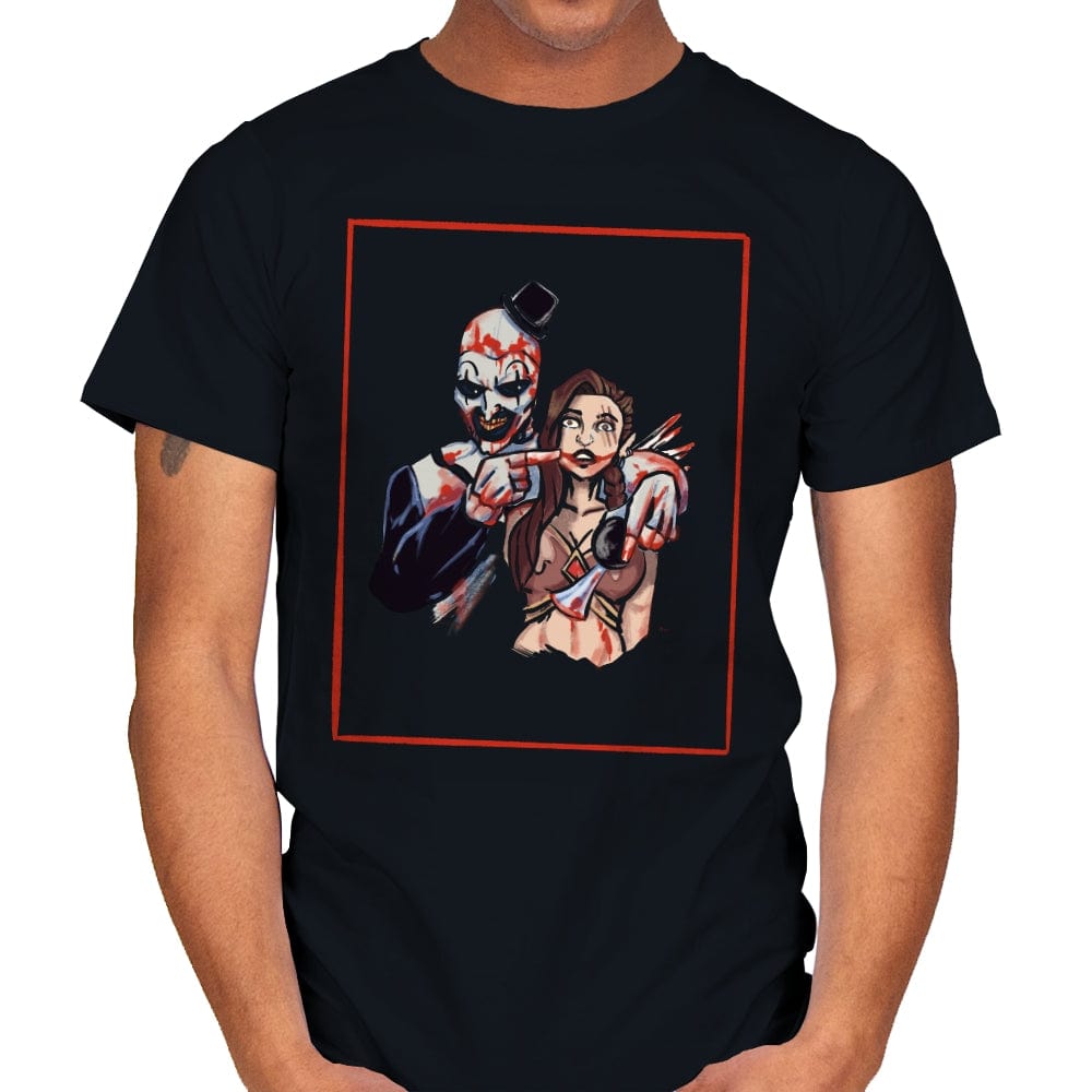 The Terrifying Joke - Mens T-Shirts RIPT Apparel Small / Black