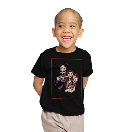 The Terrifying Joke - Youth T-Shirts RIPT Apparel X-small / Black
